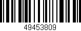 Código de barras (EAN, GTIN, SKU, ISBN): '49453809'
