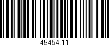 Código de barras (EAN, GTIN, SKU, ISBN): '49454.11'