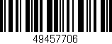 Código de barras (EAN, GTIN, SKU, ISBN): '49457706'