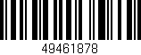 Código de barras (EAN, GTIN, SKU, ISBN): '49461878'