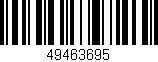 Código de barras (EAN, GTIN, SKU, ISBN): '49463695'