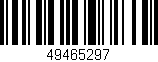 Código de barras (EAN, GTIN, SKU, ISBN): '49465297'