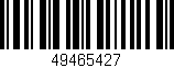 Código de barras (EAN, GTIN, SKU, ISBN): '49465427'