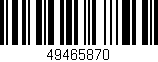 Código de barras (EAN, GTIN, SKU, ISBN): '49465870'