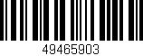 Código de barras (EAN, GTIN, SKU, ISBN): '49465903'