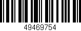 Código de barras (EAN, GTIN, SKU, ISBN): '49469754'