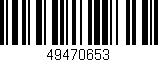 Código de barras (EAN, GTIN, SKU, ISBN): '49470653'