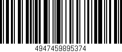 Código de barras (EAN, GTIN, SKU, ISBN): '4947459895374'