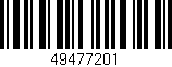 Código de barras (EAN, GTIN, SKU, ISBN): '49477201'
