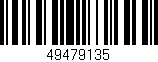 Código de barras (EAN, GTIN, SKU, ISBN): '49479135'