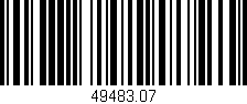 Código de barras (EAN, GTIN, SKU, ISBN): '49483.07'