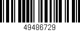 Código de barras (EAN, GTIN, SKU, ISBN): '49486729'