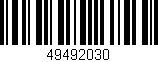 Código de barras (EAN, GTIN, SKU, ISBN): '49492030'