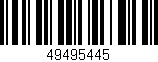 Código de barras (EAN, GTIN, SKU, ISBN): '49495445'