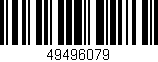 Código de barras (EAN, GTIN, SKU, ISBN): '49496079'