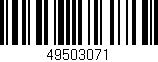Código de barras (EAN, GTIN, SKU, ISBN): '49503071'