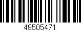 Código de barras (EAN, GTIN, SKU, ISBN): '49505471'