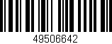 Código de barras (EAN, GTIN, SKU, ISBN): '49506642'