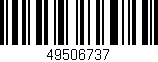 Código de barras (EAN, GTIN, SKU, ISBN): '49506737'