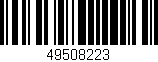 Código de barras (EAN, GTIN, SKU, ISBN): '49508223'
