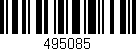 Código de barras (EAN, GTIN, SKU, ISBN): '495085'