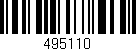 Código de barras (EAN, GTIN, SKU, ISBN): '495110'