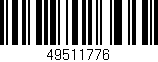 Código de barras (EAN, GTIN, SKU, ISBN): '49511776'