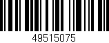 Código de barras (EAN, GTIN, SKU, ISBN): '49515075'