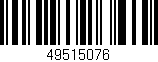 Código de barras (EAN, GTIN, SKU, ISBN): '49515076'