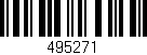 Código de barras (EAN, GTIN, SKU, ISBN): '495271'