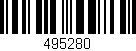 Código de barras (EAN, GTIN, SKU, ISBN): '495280'