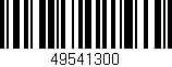Código de barras (EAN, GTIN, SKU, ISBN): '49541300'