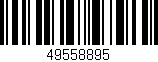 Código de barras (EAN, GTIN, SKU, ISBN): '49558895'