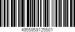 Código de barras (EAN, GTIN, SKU, ISBN): '4955959125501'