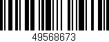 Código de barras (EAN, GTIN, SKU, ISBN): '49568673'