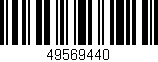 Código de barras (EAN, GTIN, SKU, ISBN): '49569440'