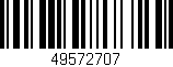 Código de barras (EAN, GTIN, SKU, ISBN): '49572707'