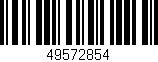 Código de barras (EAN, GTIN, SKU, ISBN): '49572854'