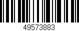 Código de barras (EAN, GTIN, SKU, ISBN): '49573883'