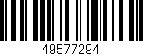 Código de barras (EAN, GTIN, SKU, ISBN): '49577294'