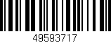 Código de barras (EAN, GTIN, SKU, ISBN): '49593717'