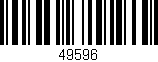 Código de barras (EAN, GTIN, SKU, ISBN): '49596'