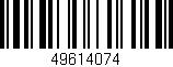 Código de barras (EAN, GTIN, SKU, ISBN): '49614074'