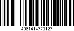 Código de barras (EAN, GTIN, SKU, ISBN): '4961414779127'