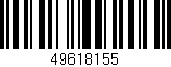 Código de barras (EAN, GTIN, SKU, ISBN): '49618155'