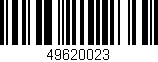 Código de barras (EAN, GTIN, SKU, ISBN): '49620023'