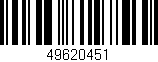 Código de barras (EAN, GTIN, SKU, ISBN): '49620451'