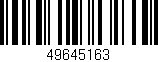 Código de barras (EAN, GTIN, SKU, ISBN): '49645163'