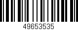 Código de barras (EAN, GTIN, SKU, ISBN): '49653535'