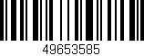 Código de barras (EAN, GTIN, SKU, ISBN): '49653585'